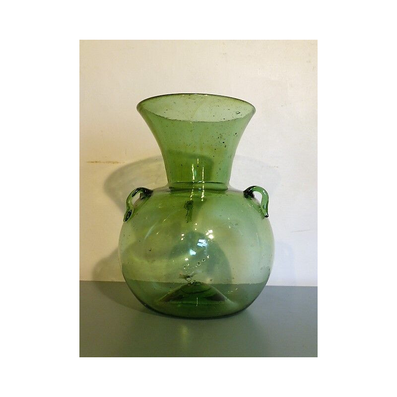 Vase vintage en verre de Murano 1960