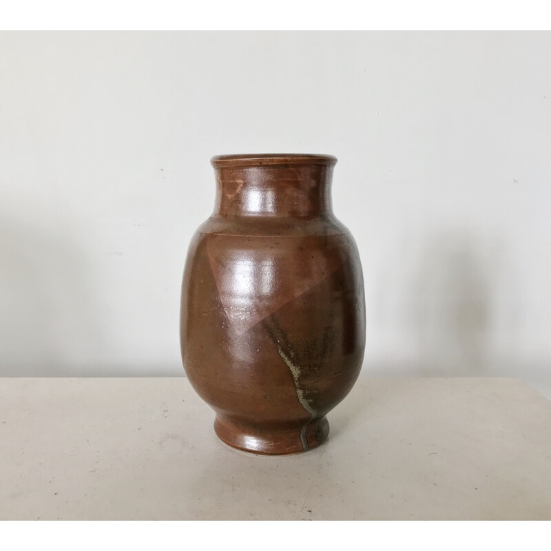 Vintage-Vase aus japanischer Keramik von Zobel, 1960