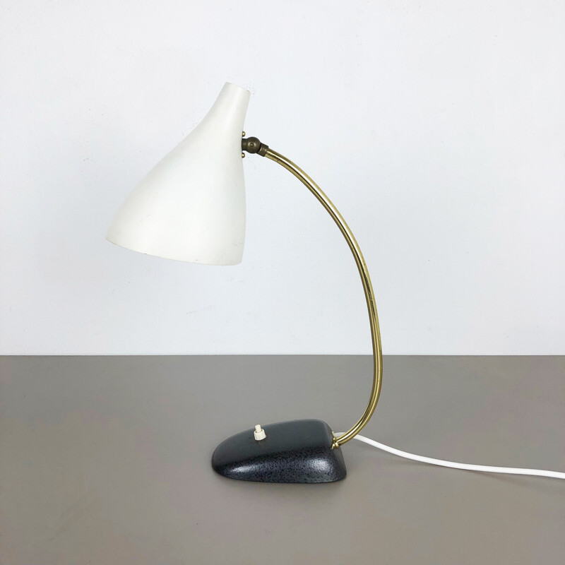 Vintage modernist metal lamp by Cosack, Germany 1970