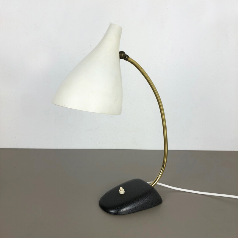 Lampe vintage en métal moderniste par Cosack, Allemagne 1970