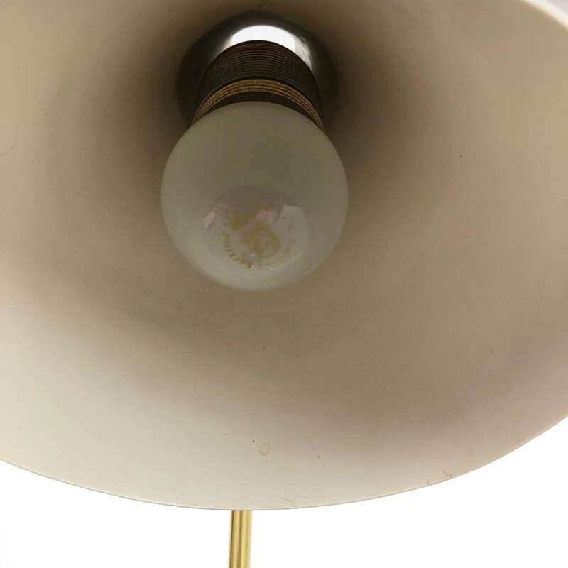 Lampe vintage en métal moderniste par Cosack, Allemagne 1970