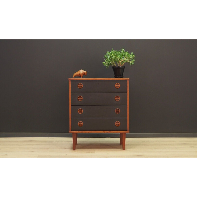 Vintage chest of drawers in teak Denmark 1960-70s