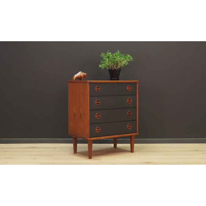 Vintage chest of drawers in teak Denmark 1960-70s