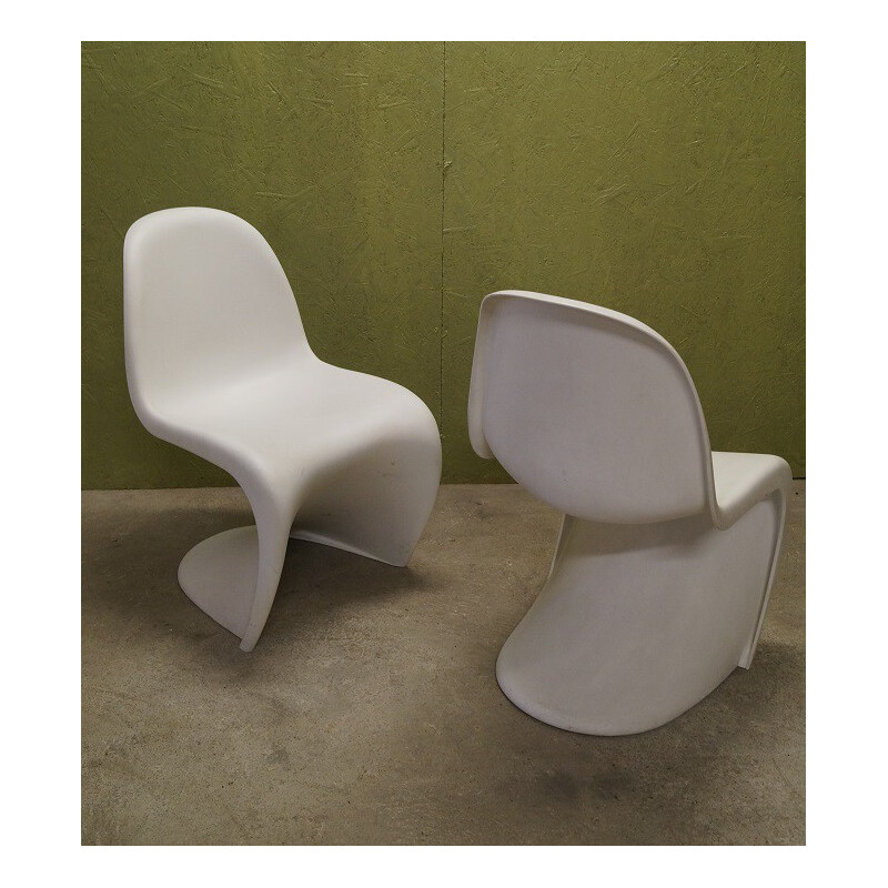 Pair of Vitra chairs in ABS, Verner PANTON - 2000s