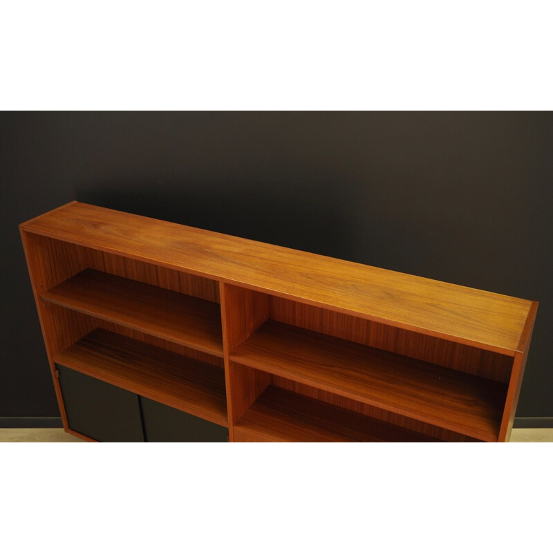 Vintage bookcase in teak Denmark 1960-70s