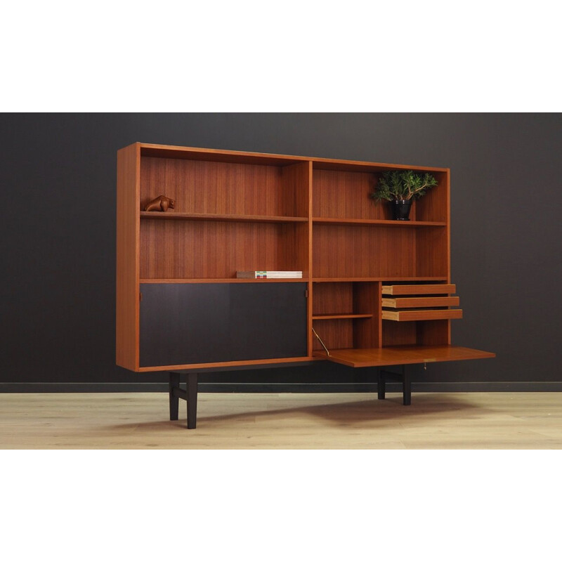 Vintage bookcase in teak Denmark 1960-70s