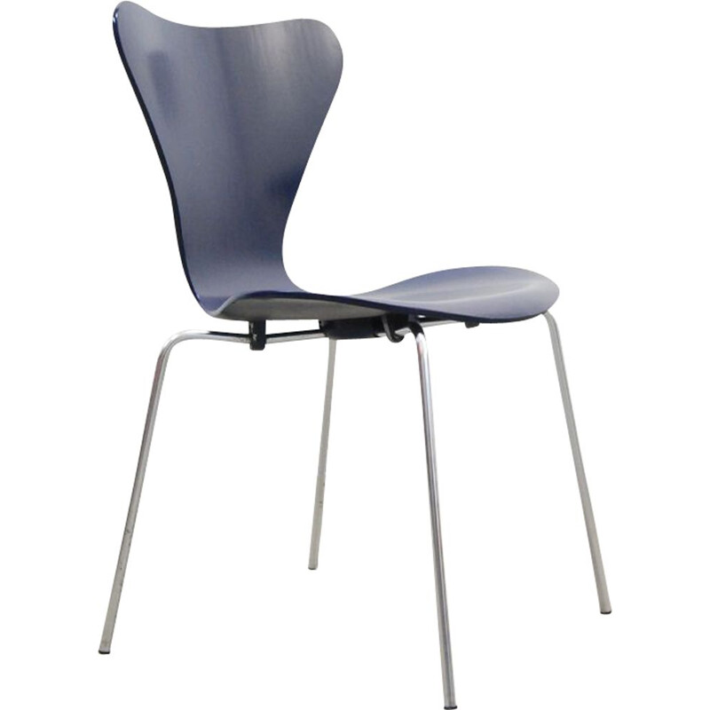 Vintage Chair Butterfly serie 7 by Arne Jacobsen for Fritz Hansen, 1960s