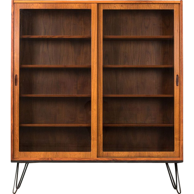 Vintage bookcase in rosewood by Poul Hundevad Denmark 1960s