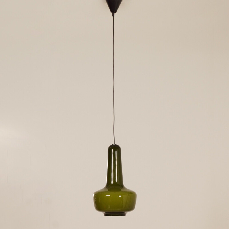 Vintage pendant light by Jacob E.Bang for Fog & Morup,1960