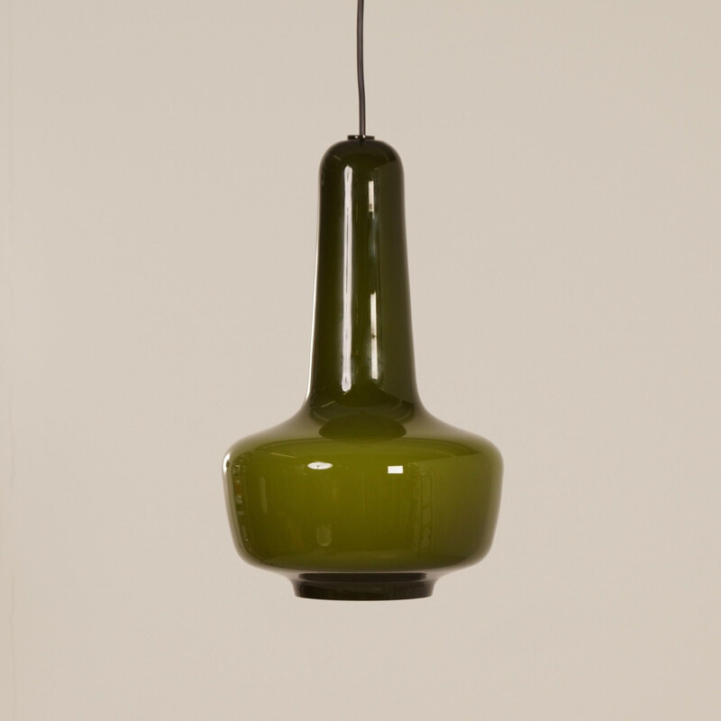 Vintage pendant light by Jacob E.Bang for Fog & Morup,1960