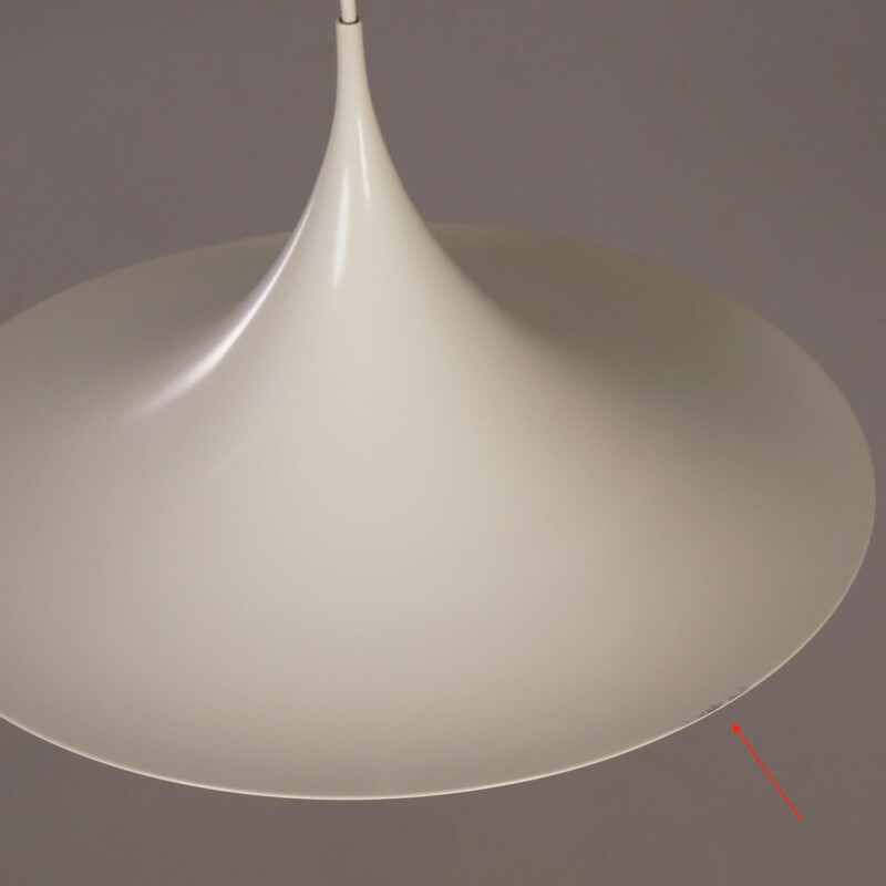 Vintage pendant light by Bonderup and Thorup for Fog & Morup, 1960