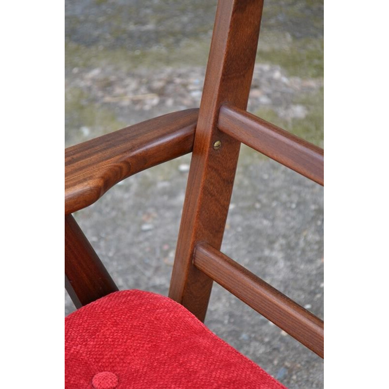 Vintage Scandinavian Lounge chair in teak,1960