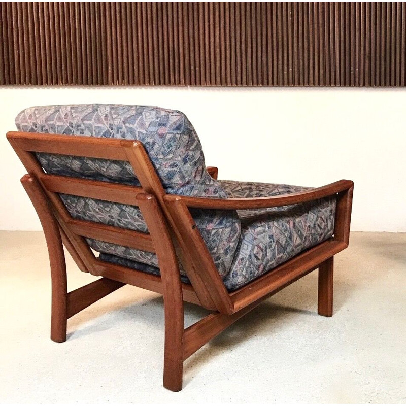 Dänischer Vintage-Sessel aus Teakholz von Glostrup, 1960
