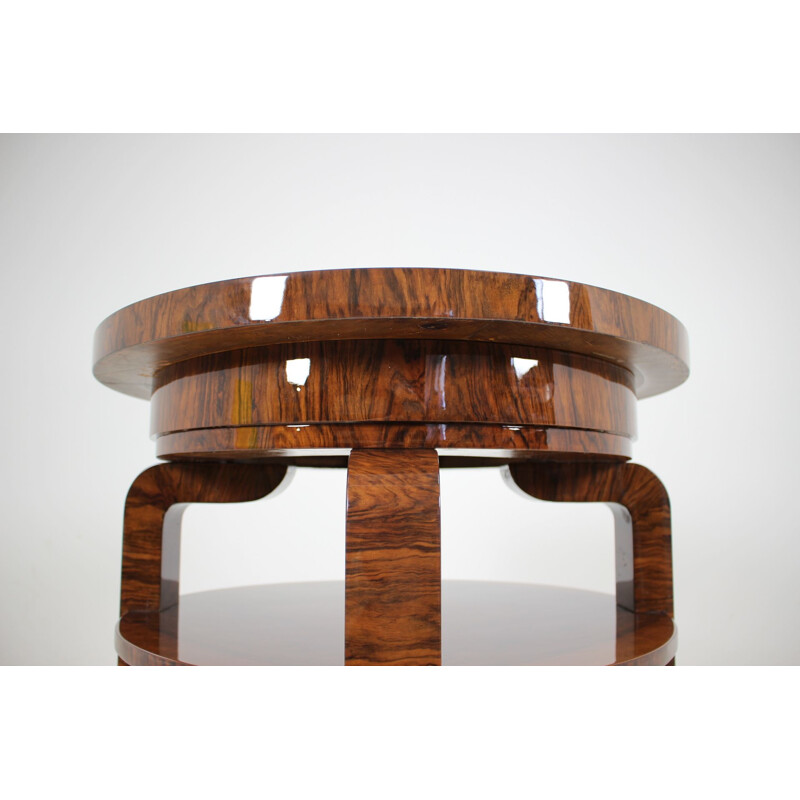 Vintage side table in wood 1930s