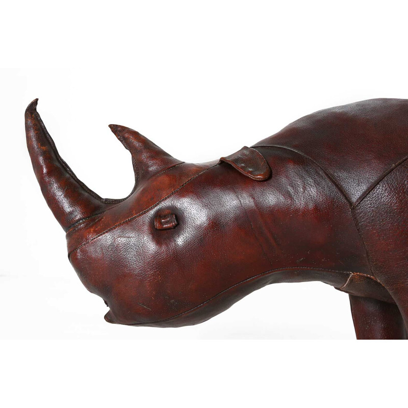 Vintage Big rhinoceros bench by Valenti 1960