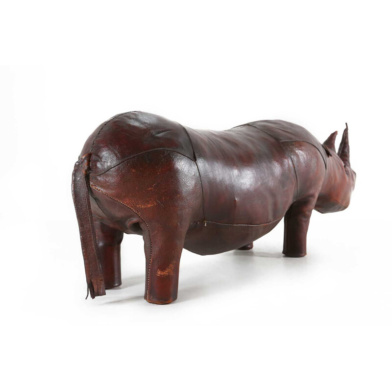 Vintage Big rhinoceros bench by Valenti 1960