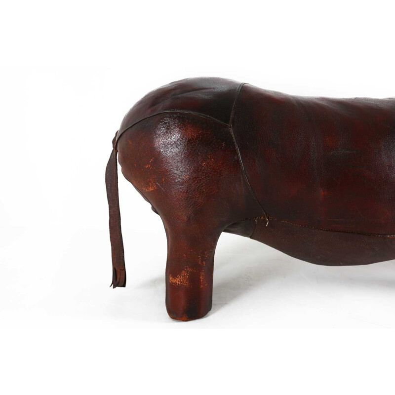 Vintage Big rhinoceros bench by Valenti 1960