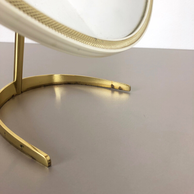 Vintage table mirror by Vereinigte Werkstätten München 1950s 