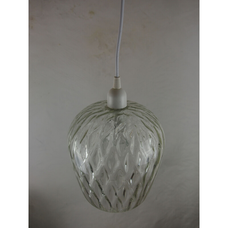 Vintage VENINI hanglamp in Murano glas Space Age