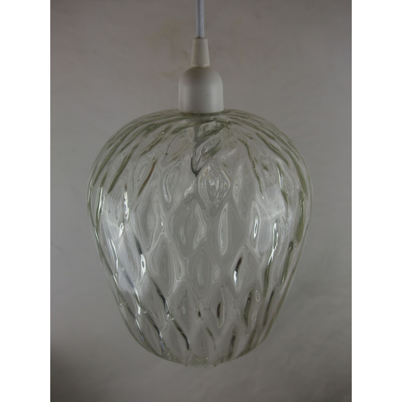 Vintage VENINI hanglamp in Murano glas Space Age