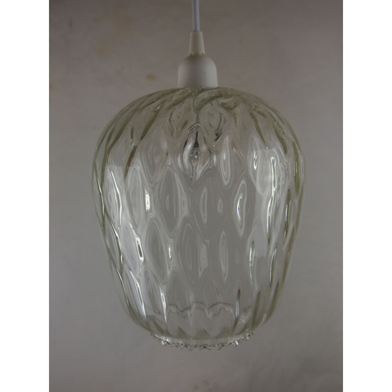 Vintage VENINI hanglamp in Murano glas Space Age