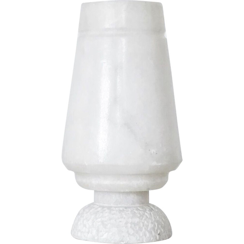 Vintage alabaster lamp, Italy 1960