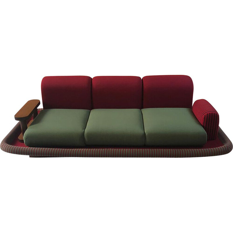 Vintage 3-seater sofa "Tappeto Volante" by Ettore Sottsass,1974