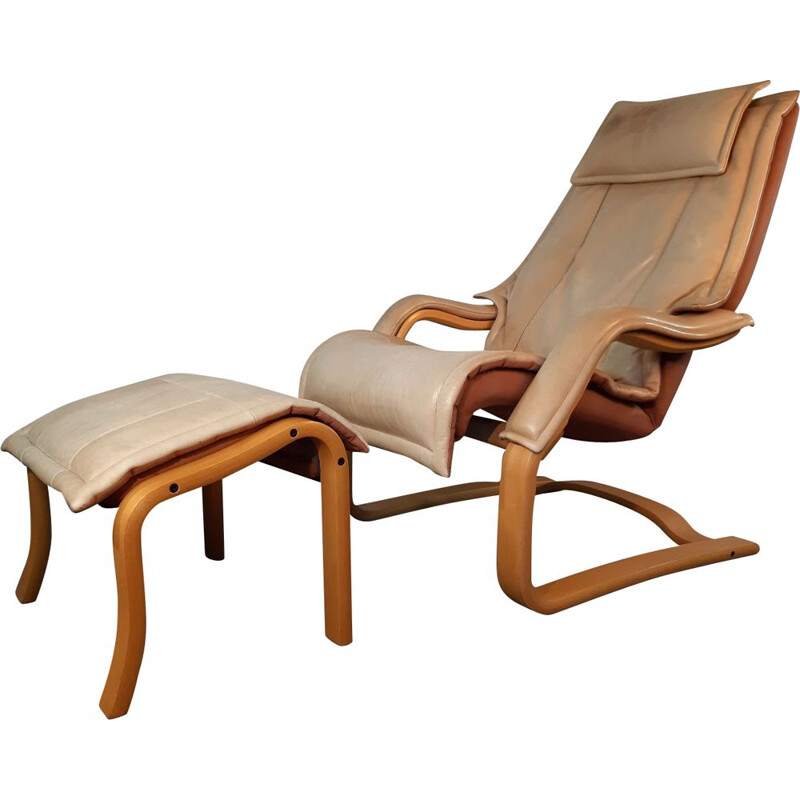 Vintage Cantilever armchair by Rybo Norvège,1995