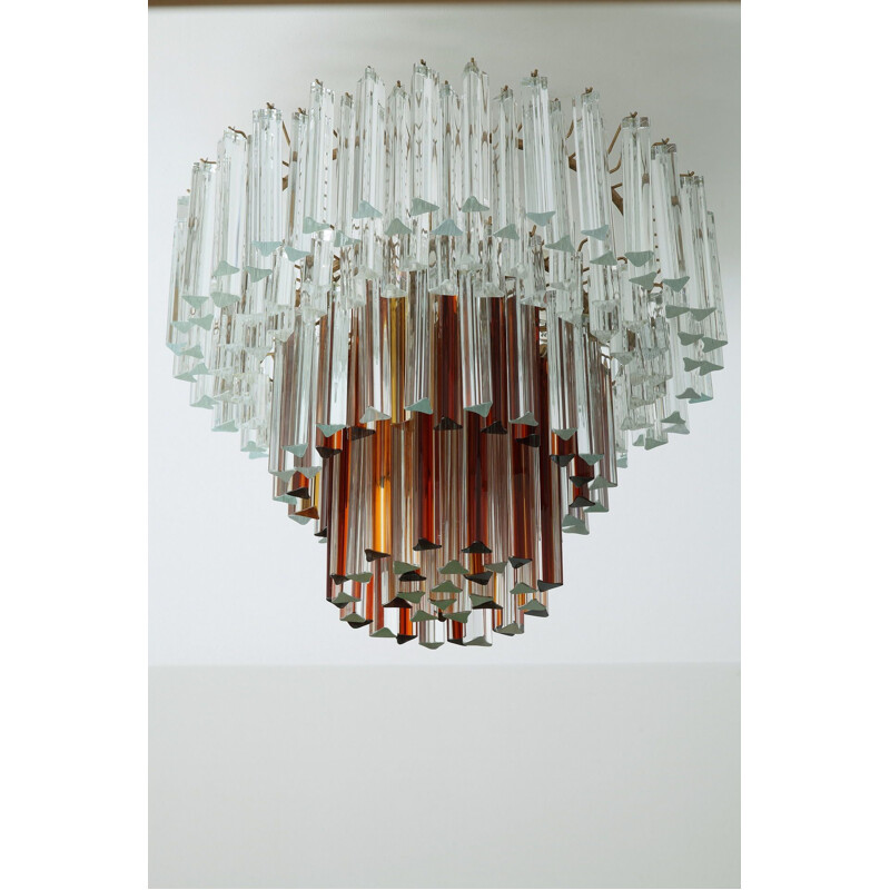 Murano glass ceiling lamp by Paolo Venini