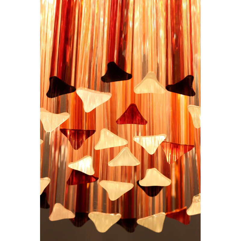 Murano glass ceiling lamp by Paolo Venini