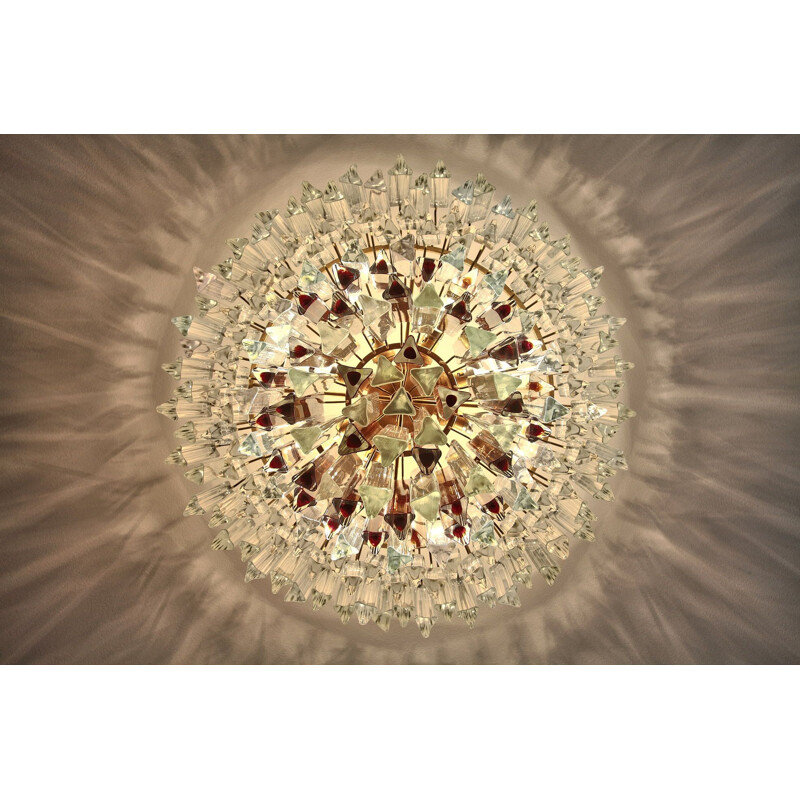 Murano glass ceiling lamp by Paolo Venini