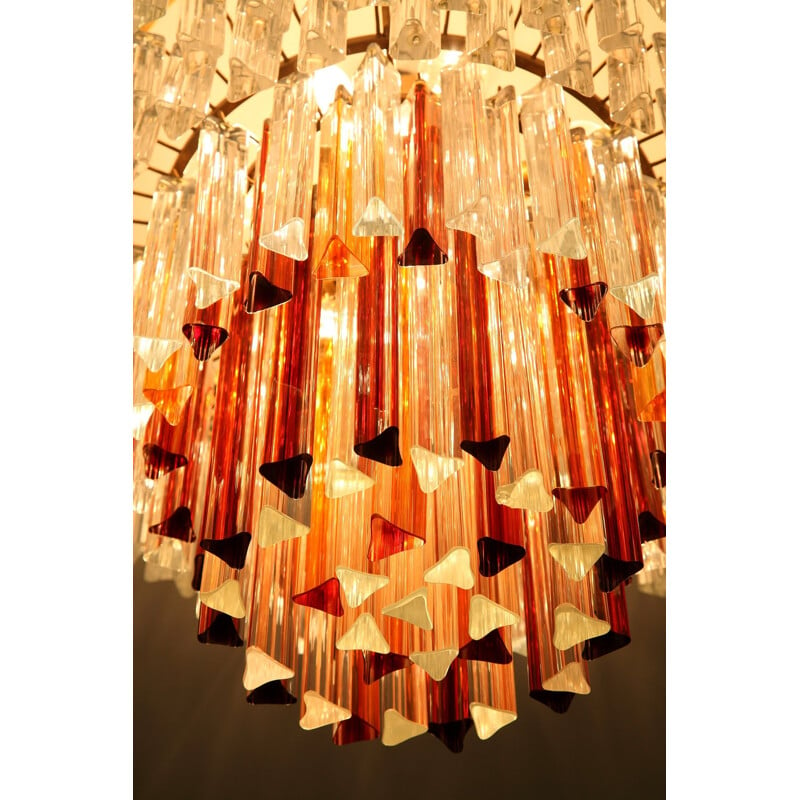 Murano glass ceiling lamp by Paolo Venini