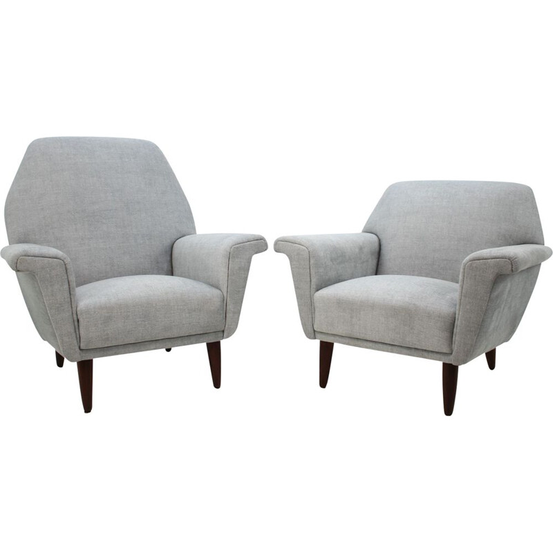 Set of 2 vintage armchairs by Georg Thams 1960