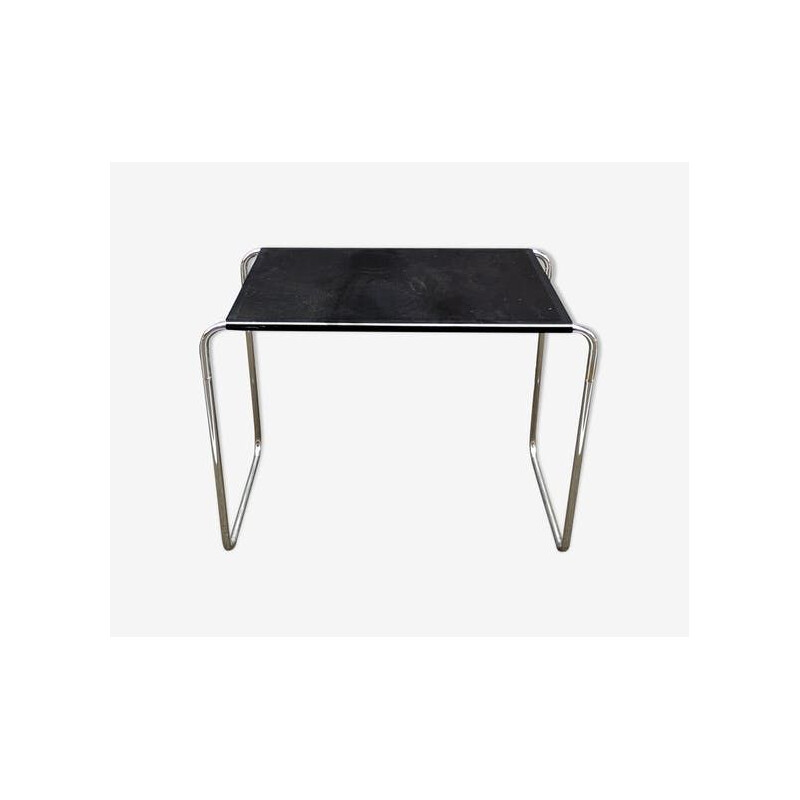 Black metal console by Marcel Breuer