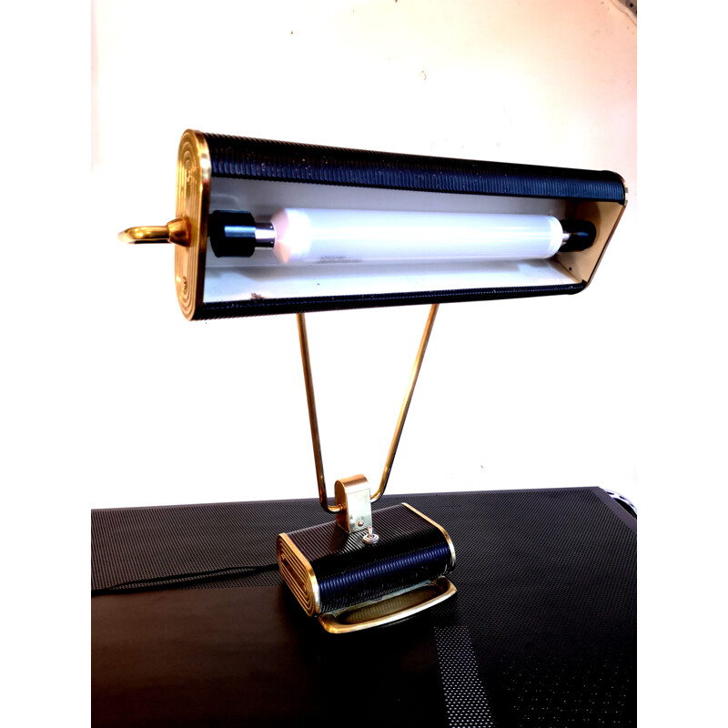 Lampe Jumo vintage en laiton, modèle 71