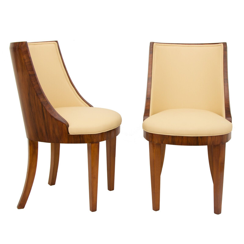 Set of 2 vintage chairs by Hille
