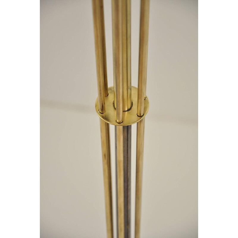 Maison Jansen Floor Lamp  in brass - 1950s