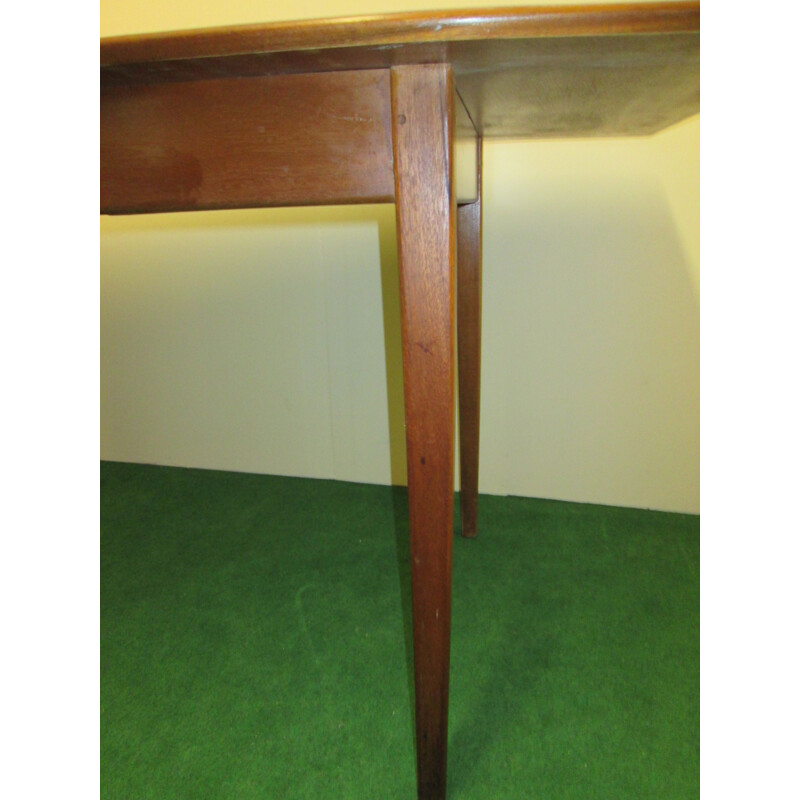 Vintage teak extendable table