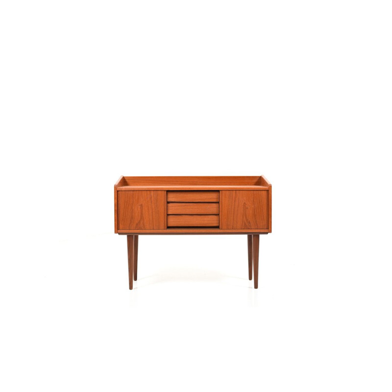 Vintage danish teak wooden chest