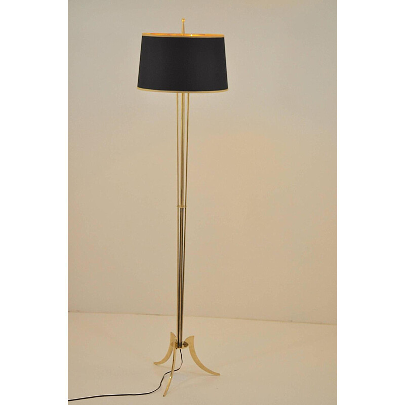 Maison Jansen Floor Lamp  in brass - 1950s