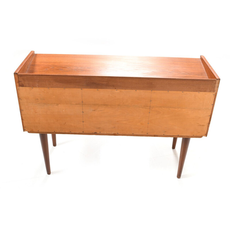 Vintage danish teak wooden chest