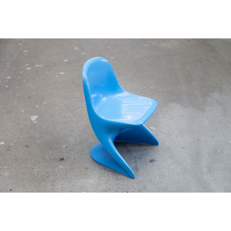 Chaise enfant bleue Casalino, Alexander BEGGE - 2000
