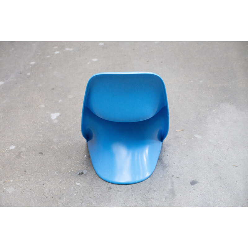 Chaise enfant bleue Casalino, Alexander BEGGE - 2000