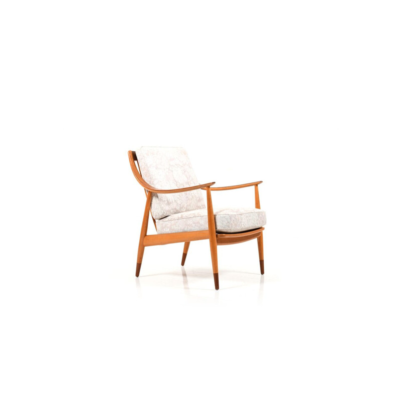 VintageOrla Mølgaard-Nielsen and Peter Hvidt Easy chair by France & Daverkosen