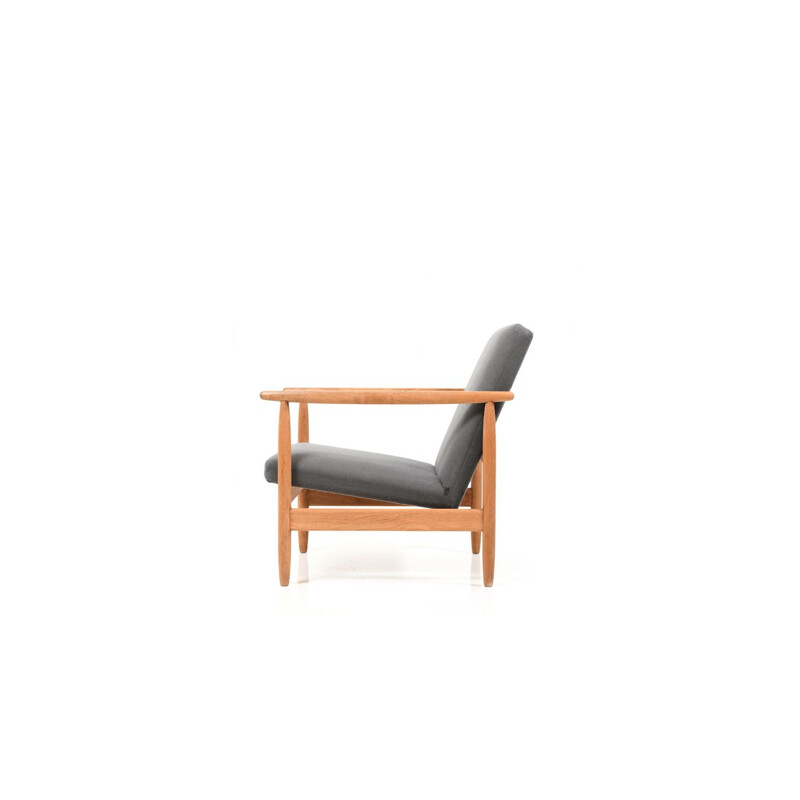 Vintage Danish lounge chair by Ejvind A. Johansson for FDB