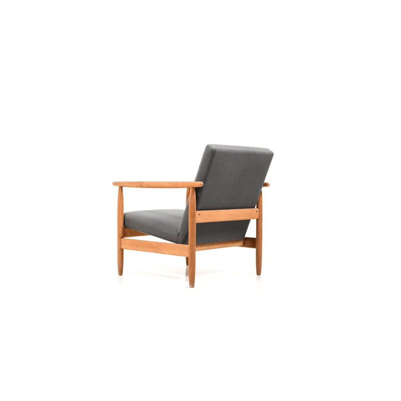 Vintage Danish lounge chair by Ejvind A. Johansson for FDB