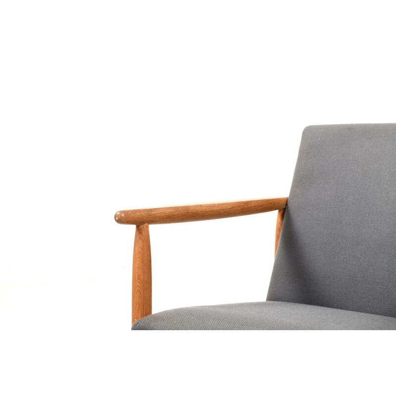 Vintage Danish lounge chair by Ejvind A. Johansson for FDB