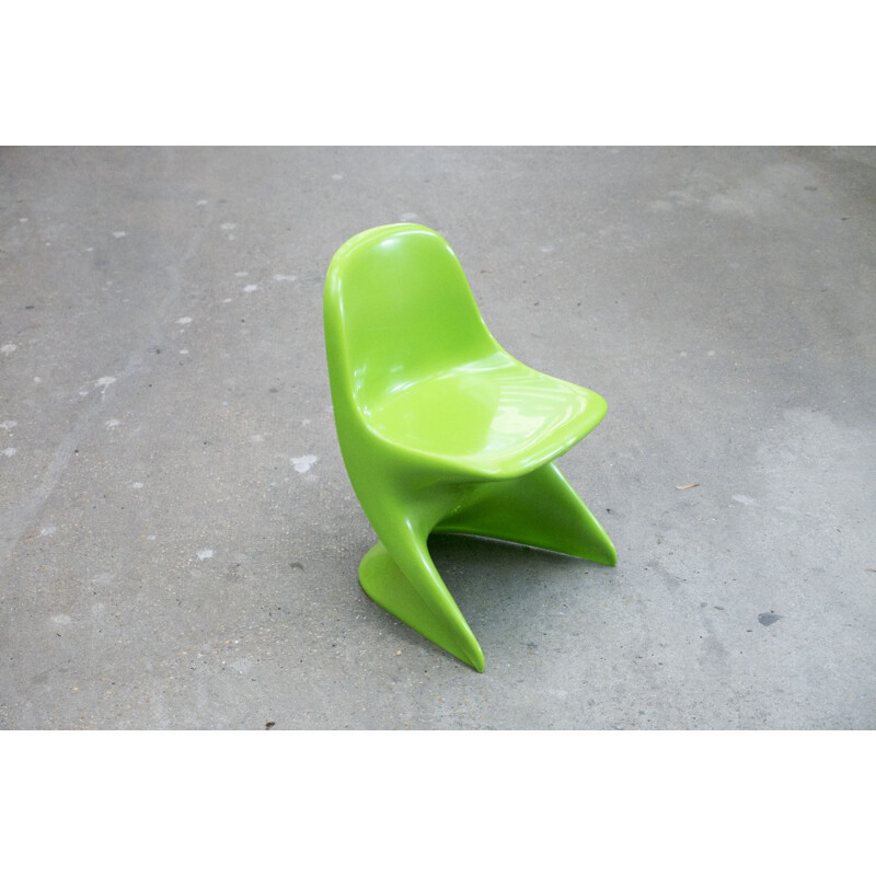 Casalino green children's chair, Alexander BEGGE - 2000