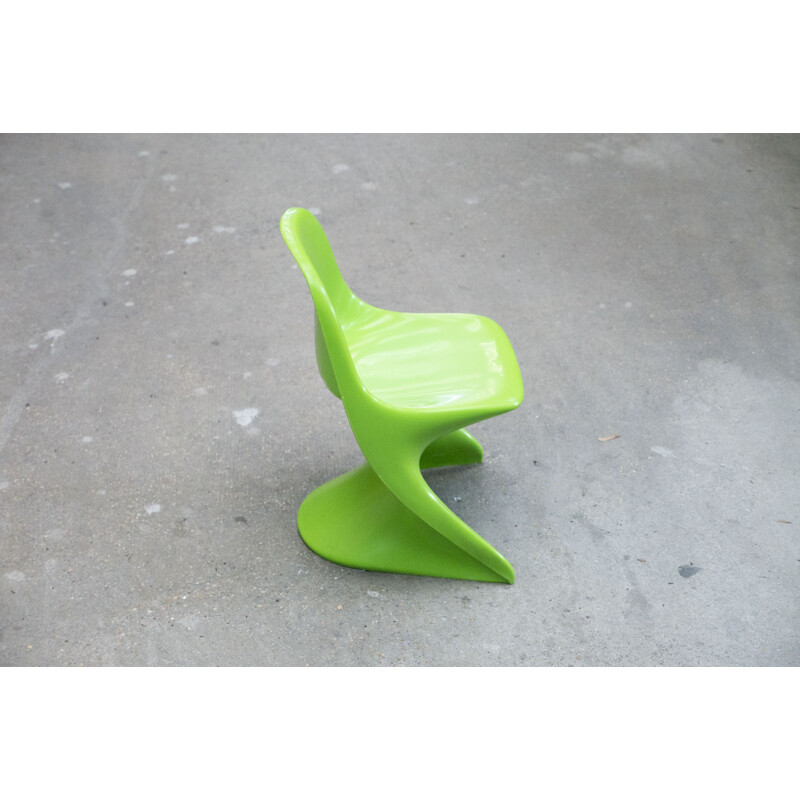 Casalino green children's chair, Alexander BEGGE - 2000