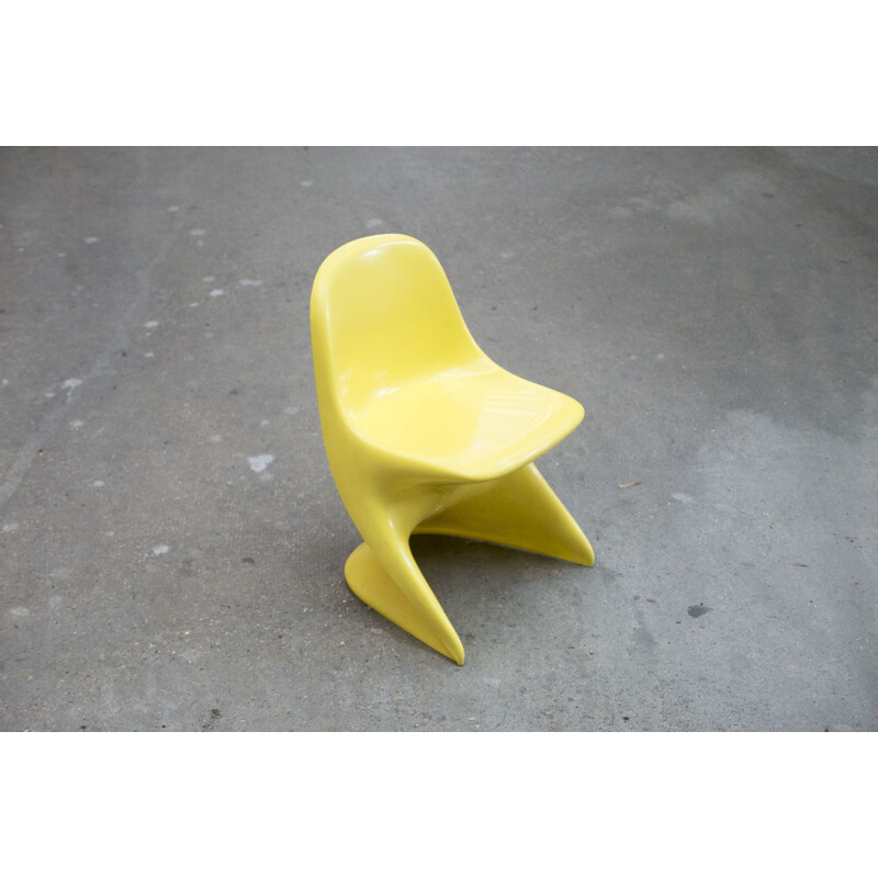 Chaise enfant jaune Casalino, Alexander BEGGE - 2000